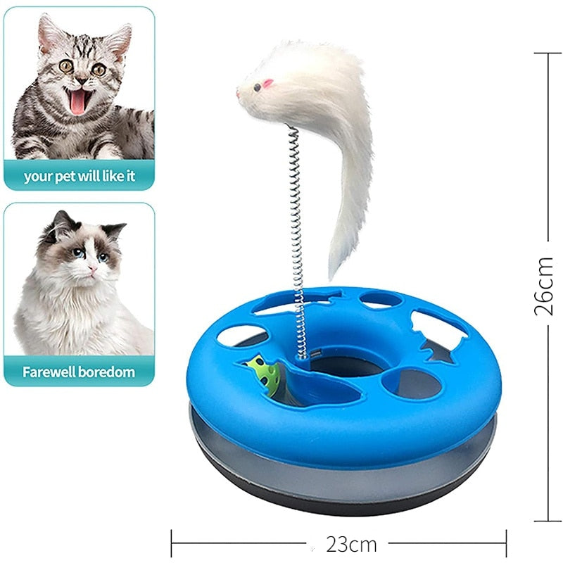 Roller Tracks Interactive Cat Toy