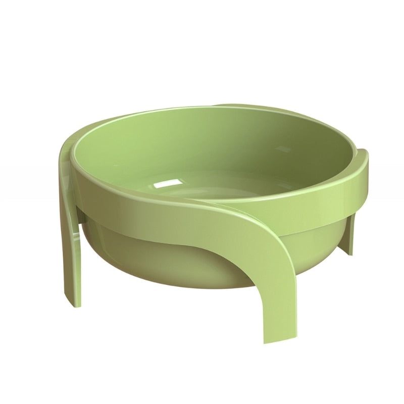 Raised Pet Feeding Bowl With Stand