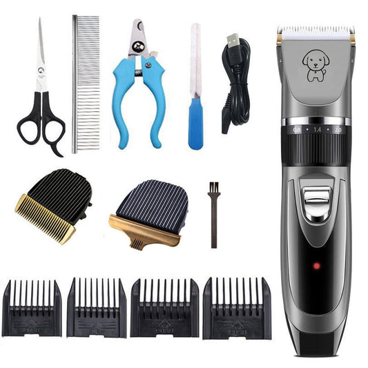 Cordless Low Noise Dog Hair Trimmer