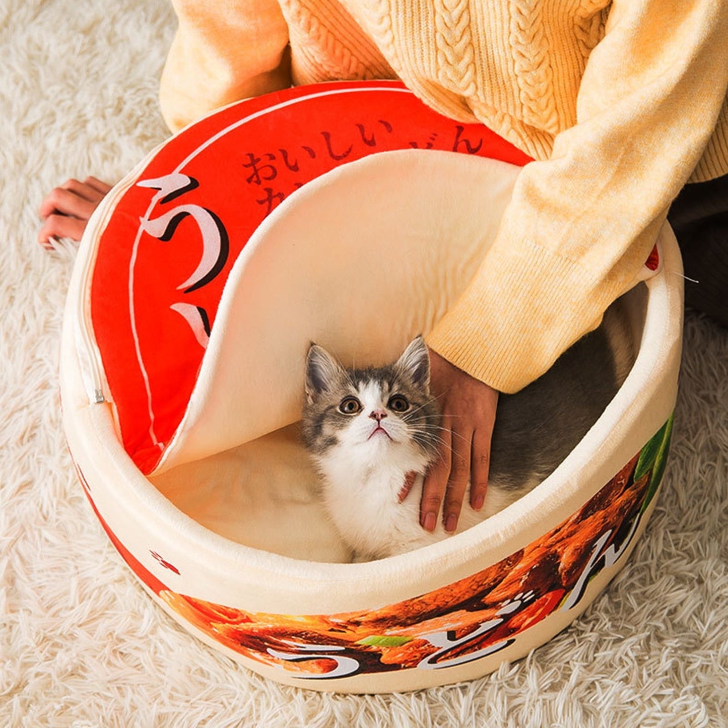 Instant Noodle Funny Pet Bed