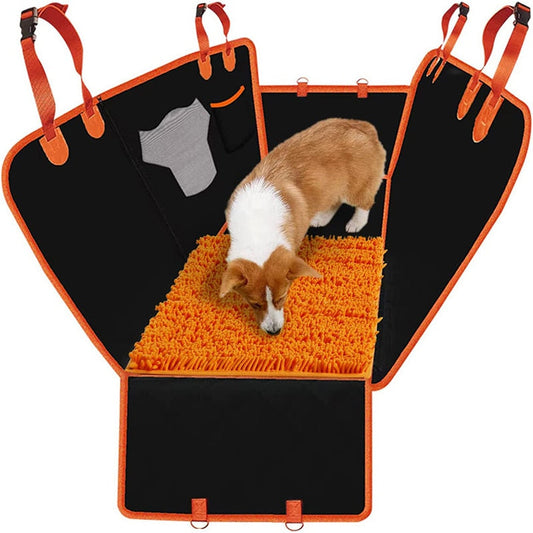 Dog Car Seat Cover & Snuffle Mat