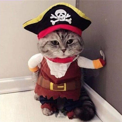 Funny Pirate Pets Party Costume