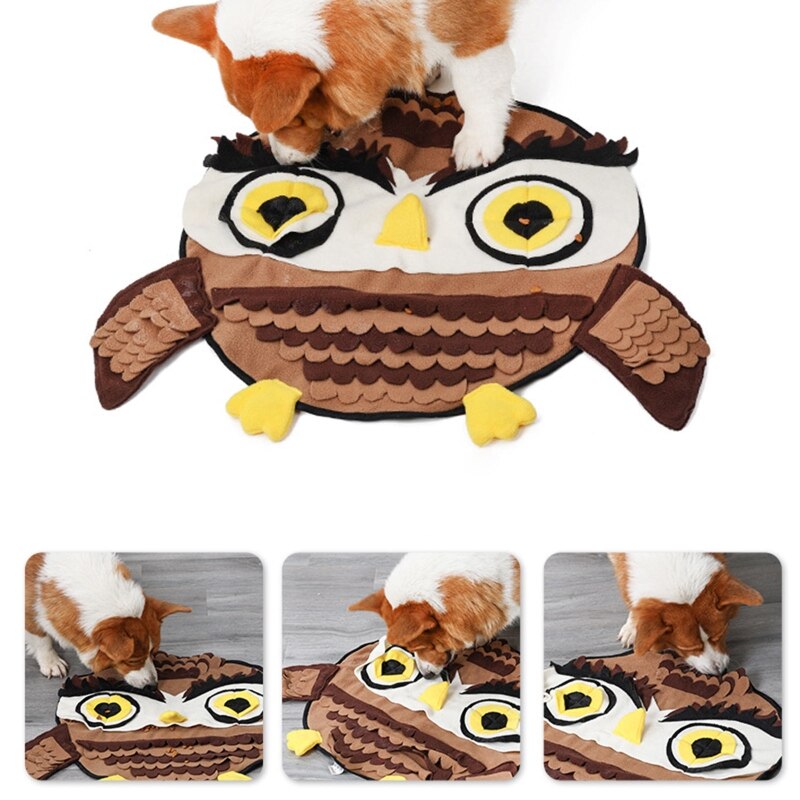 Funny Owl Dog Snuffle Toy