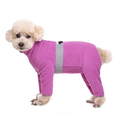 Polar Fleece Dog Soft Jumpsuit