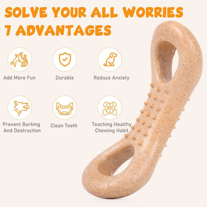 Wood Chips Durable Dog Chew Toy