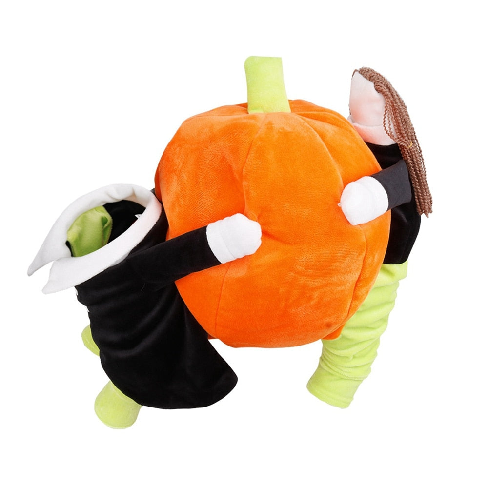 Funny Pumpkin Cosplay Pet Costume