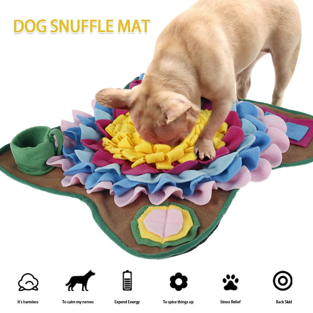 Flower Shape Dog Snuffle Mat