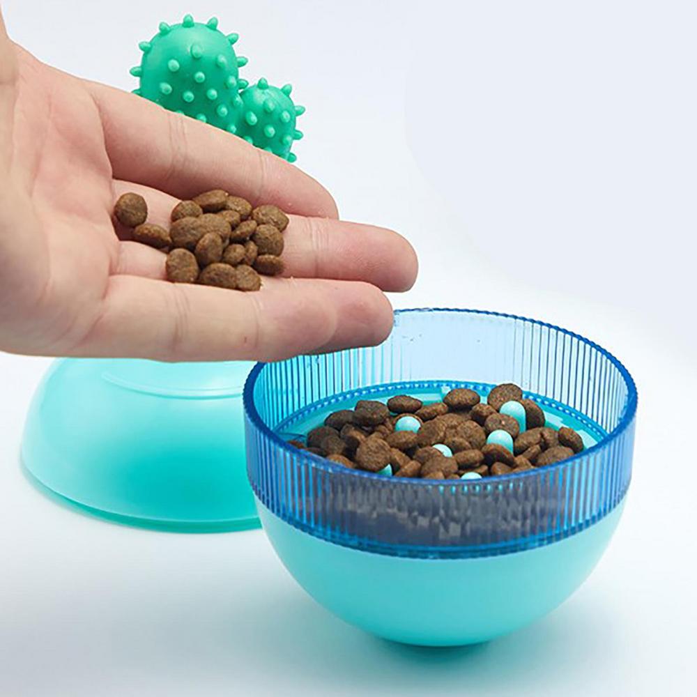 Cat Food Dispenser Enrichment Toy