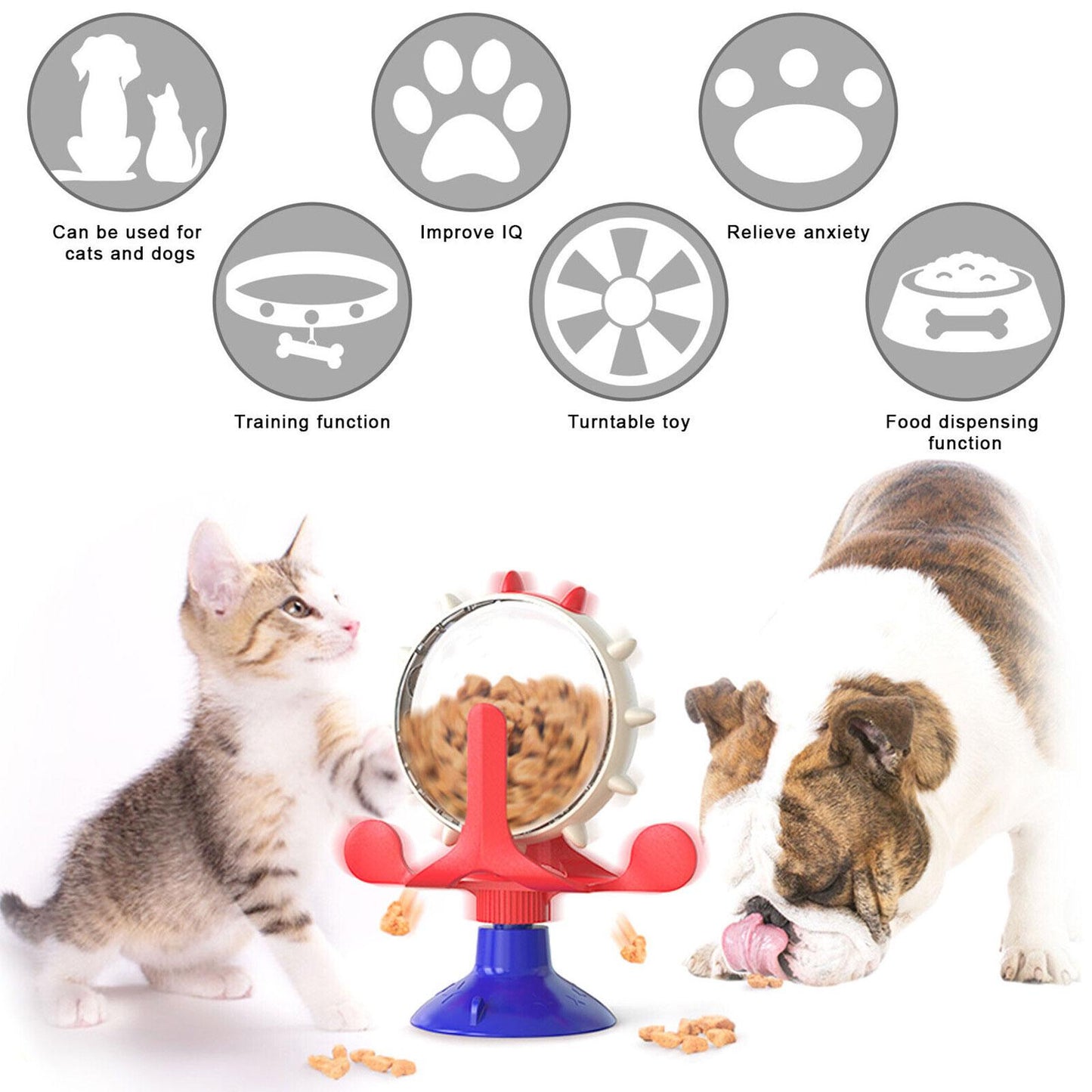 Interactive Windmill Tower Cat Toys