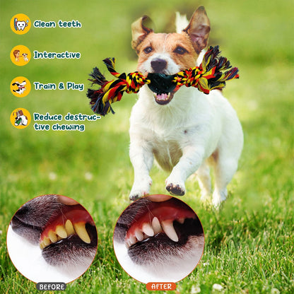 Heavy Duty Dental Dog Rope Toys