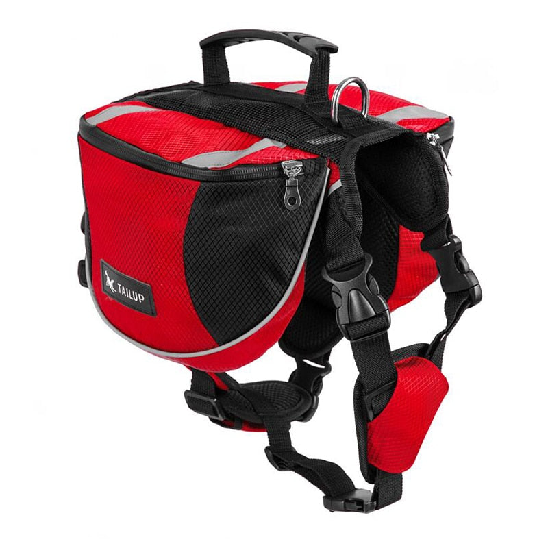 Outdoor Nylon Dog Saddlebag