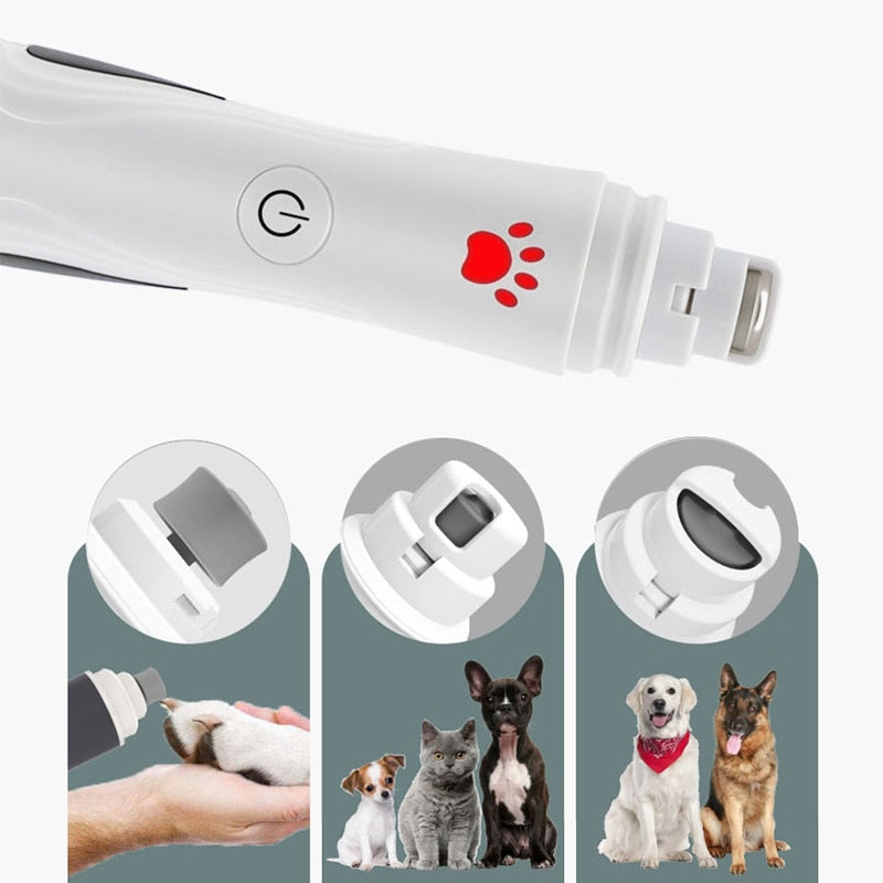 LED 3 Speed Low Noise Dog Nail Clipper