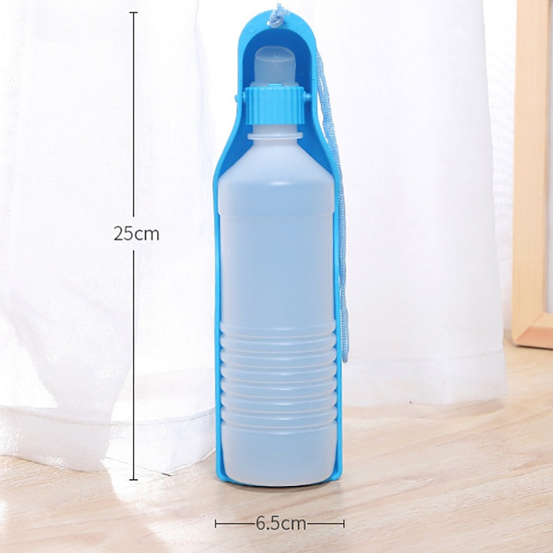 Portable 500ml Dog Water Bottles