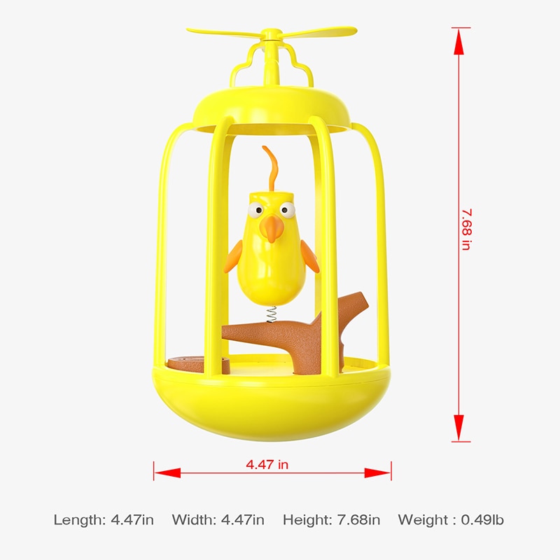 Interactive Birdcage Funny Cat Toys