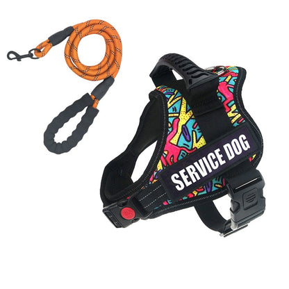 Rugged Nylon Handle Dog Harness