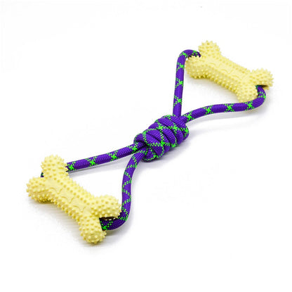 Dog Tough Rope Bone Toys