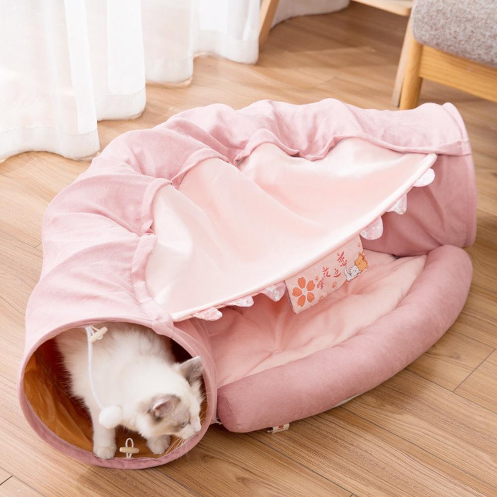 Japanese Style Indoor Pinky Cat Tunnel