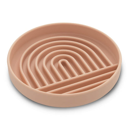 Healthy Eating Silicone Dog Puzzle Bowl