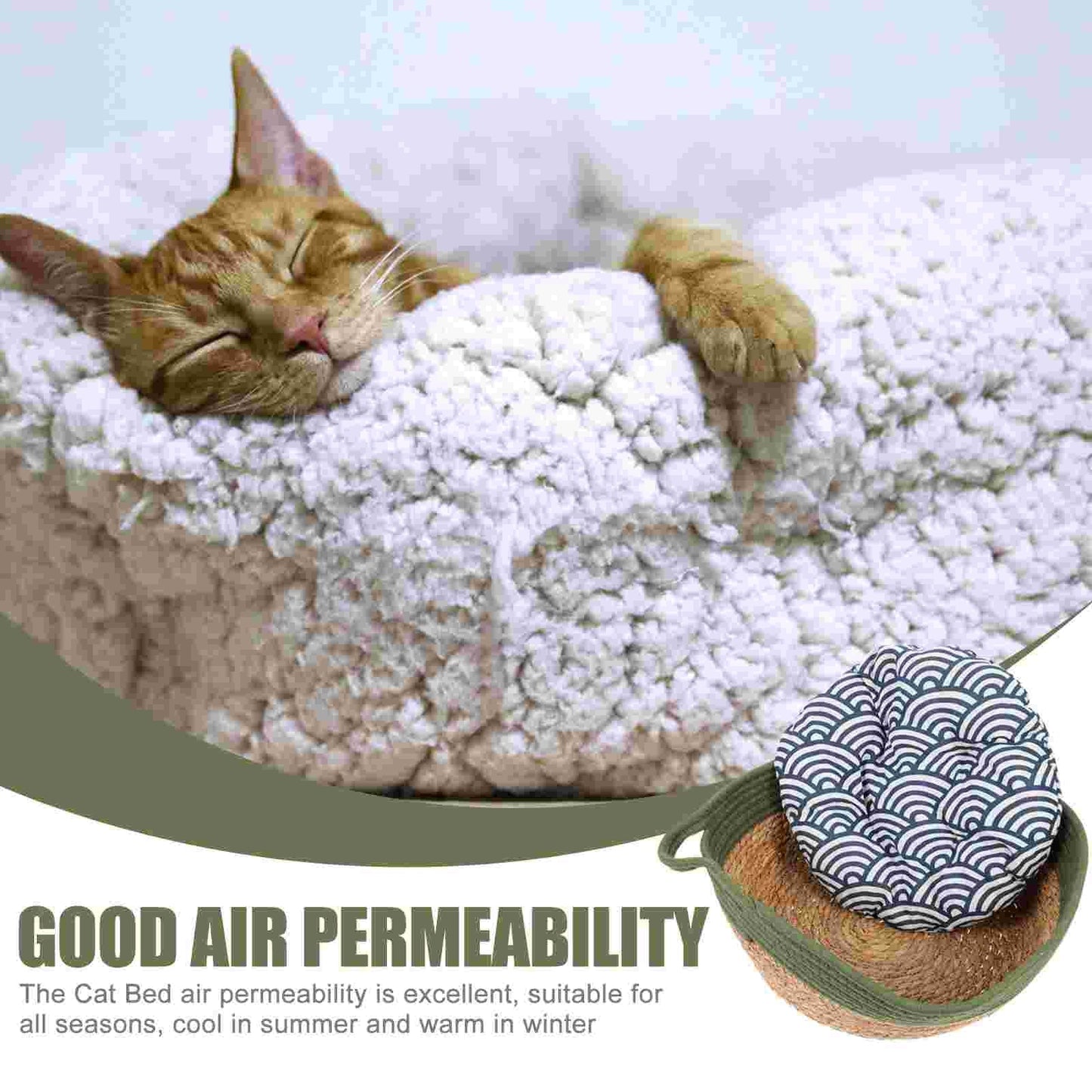 Comfortable Pets Woven Rattan House