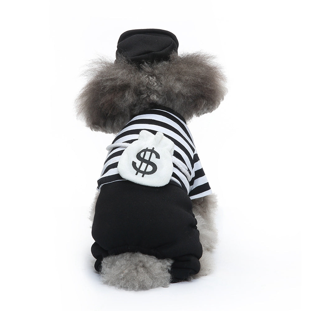 Funny Thief Cosplay Dog Costumes