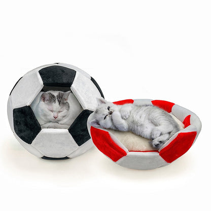 Designer Football Funny Pet Bed