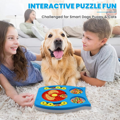 Spin & Slide Dog Puzzle Toy