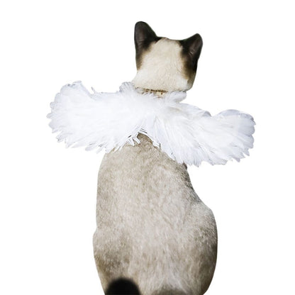 Halloween White Angel Pets Costumes