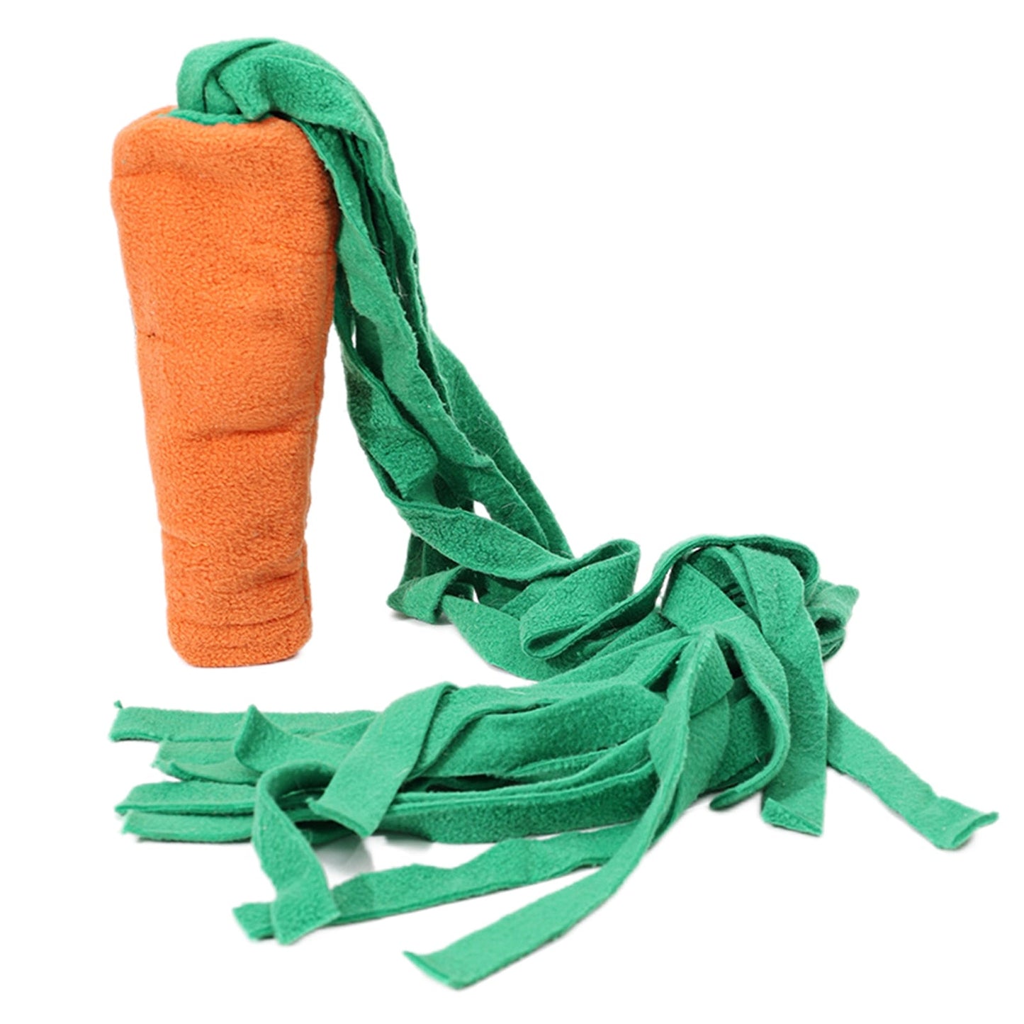 Squeaky Carrot Dog Sniffing Toy