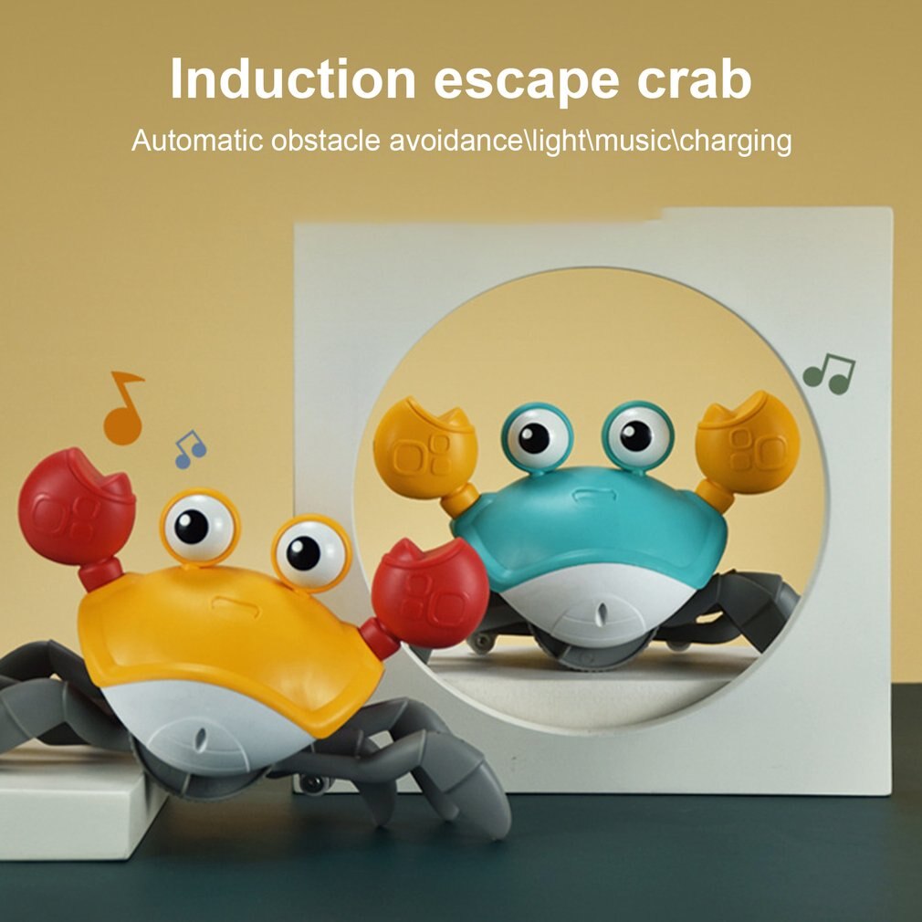 Interactive Smart Crab Dog Toys