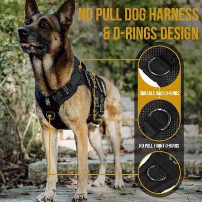 Air Mesh Tactical Dog Harness