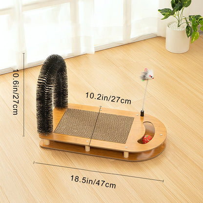 Funny Arch Cat Claw Scratcher