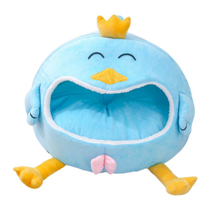 Cartoon Chick Deep Sleep Pet Bed