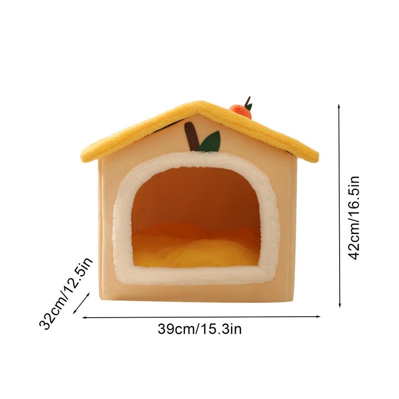 Persimmon Shape Dog Cave