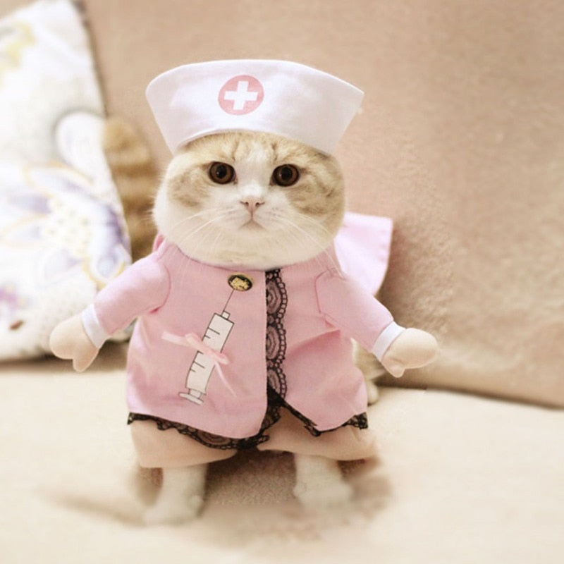 Funny Nurse Pets Costume