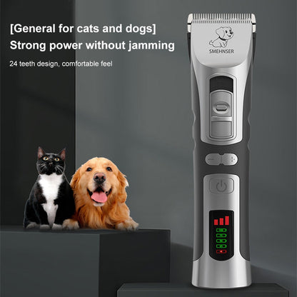 Cordless Low Noise Dog Hair Clipper