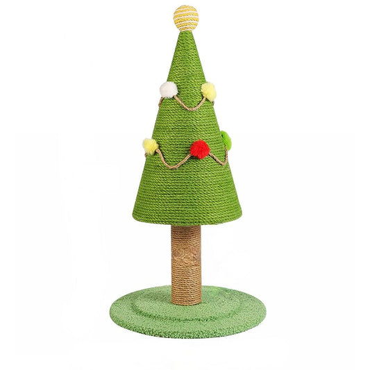 Christmas Tree Cat Scratching Frame