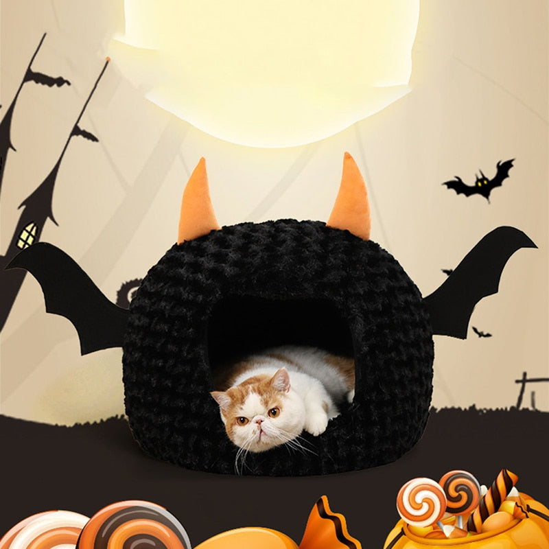 Halloween Bats Pet Nest