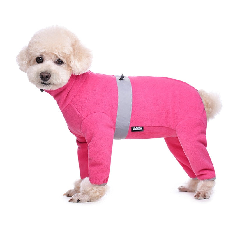 Polar Fleece Dog Soft Jumpsuit