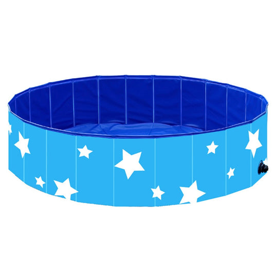 Star Print Dog Swimming Pool