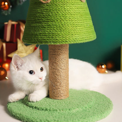 Christmas Tree Cat Scratching Frame