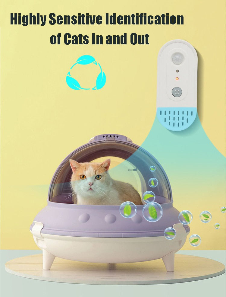 24 Hour Automatic Smart Cat Odor Purifier