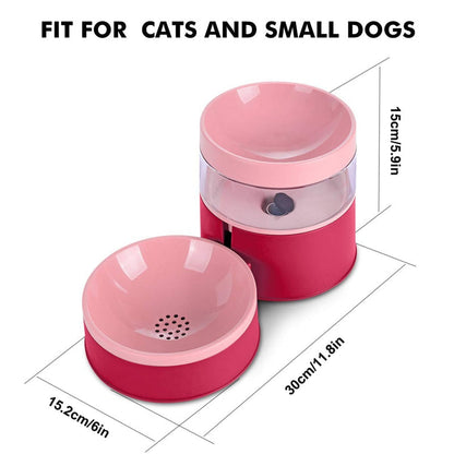 Indoor Elevated Automatic Pet Feeder