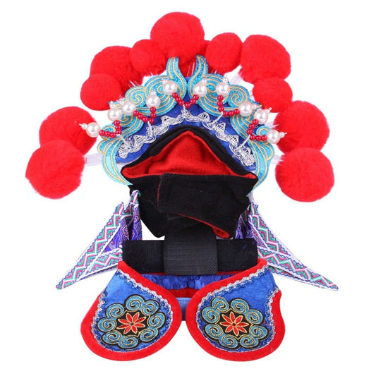 Funny Peking Opera Pets Costume