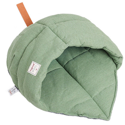 Cozy Leaf Pet Bed