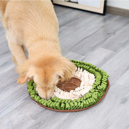 Dog Paws Green Snuffle Mat