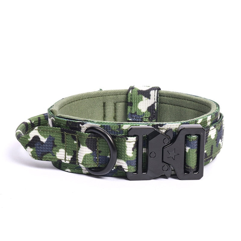 Reflective Tactical Military Dog Collar