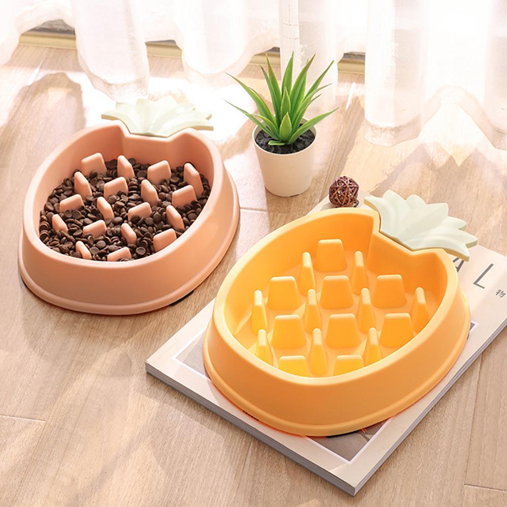 Pineapple Shape Dog Slow Feeder