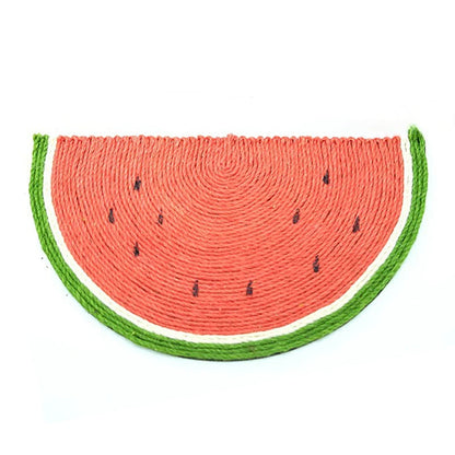Watermelon Sisal Cat Scratcher Pad