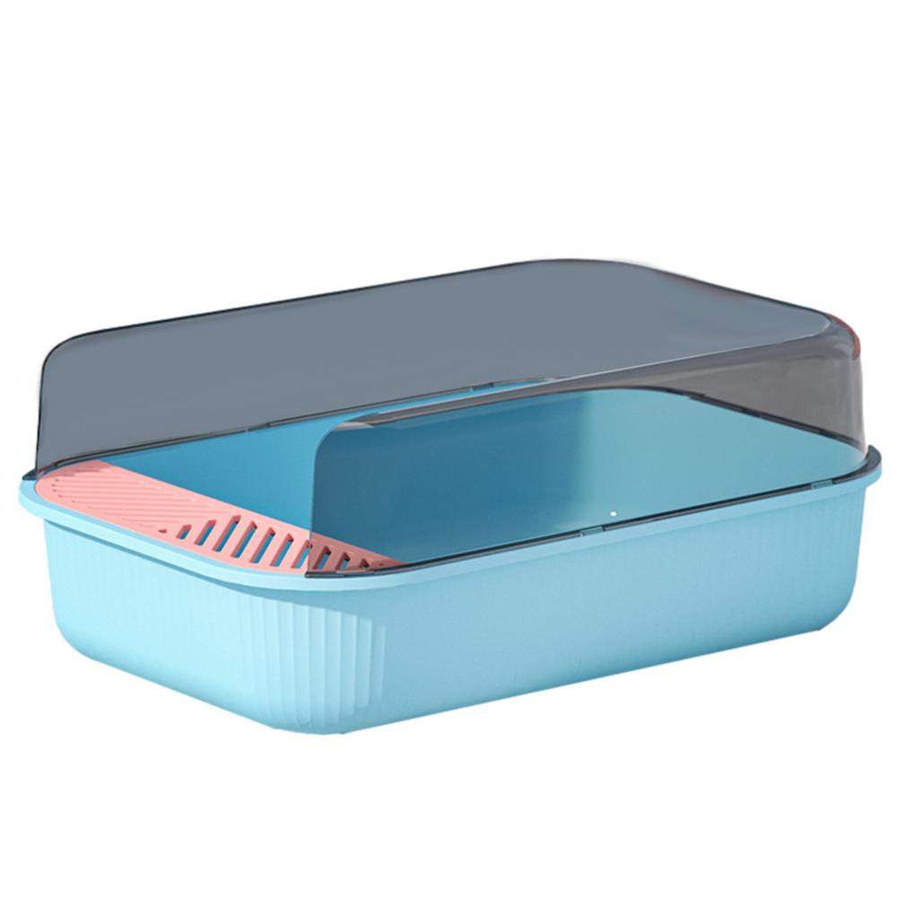 Detachable Semi Closed Kitten Litter Box