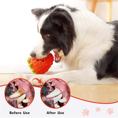 Indestructible Strawberry Dogs Chew Toys